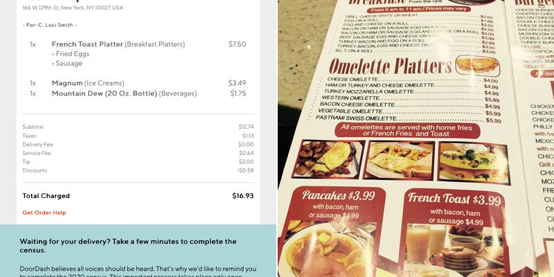 West 109 Gourmet Deli Menu