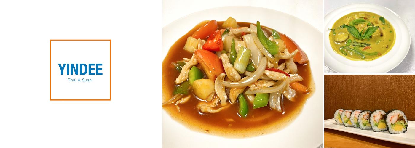 Yindee Restaurant Menu