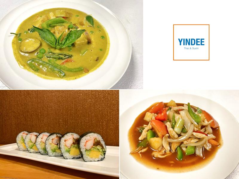 Yindee Restaurant Menu