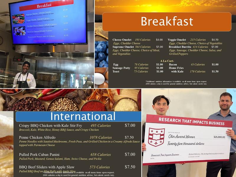 Olin School of Business Menu