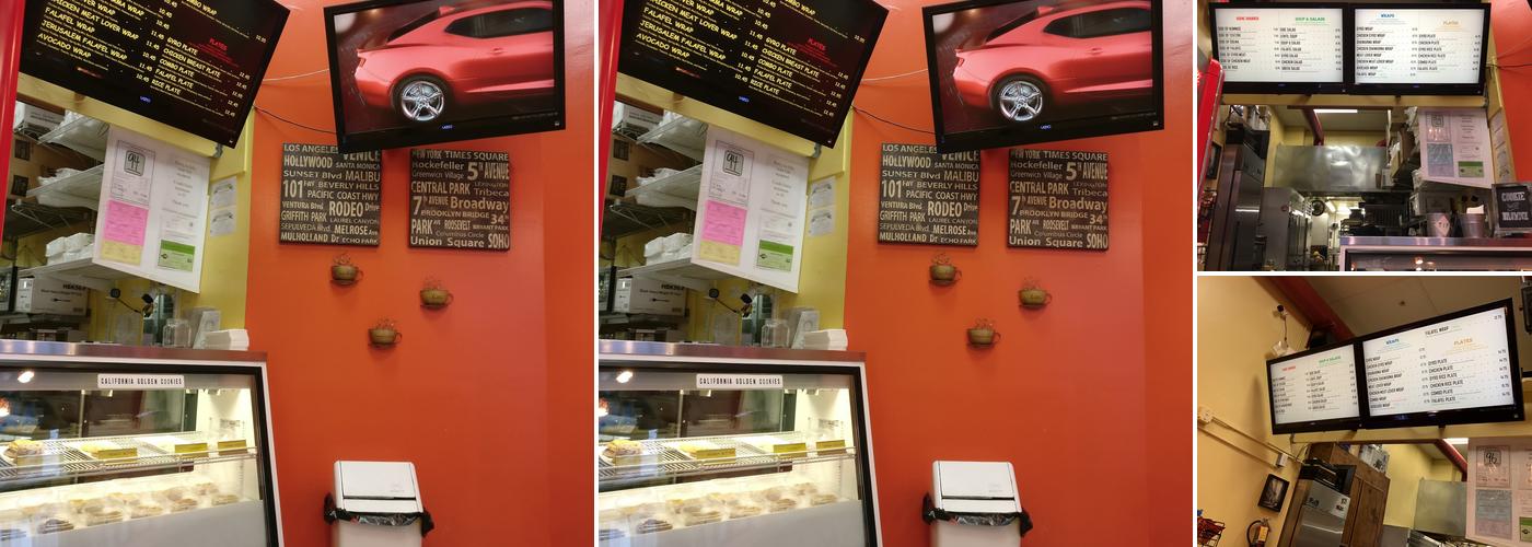SF Wraps Menu