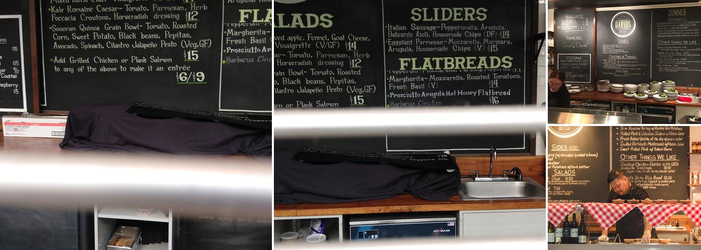 Davids & Co Menu