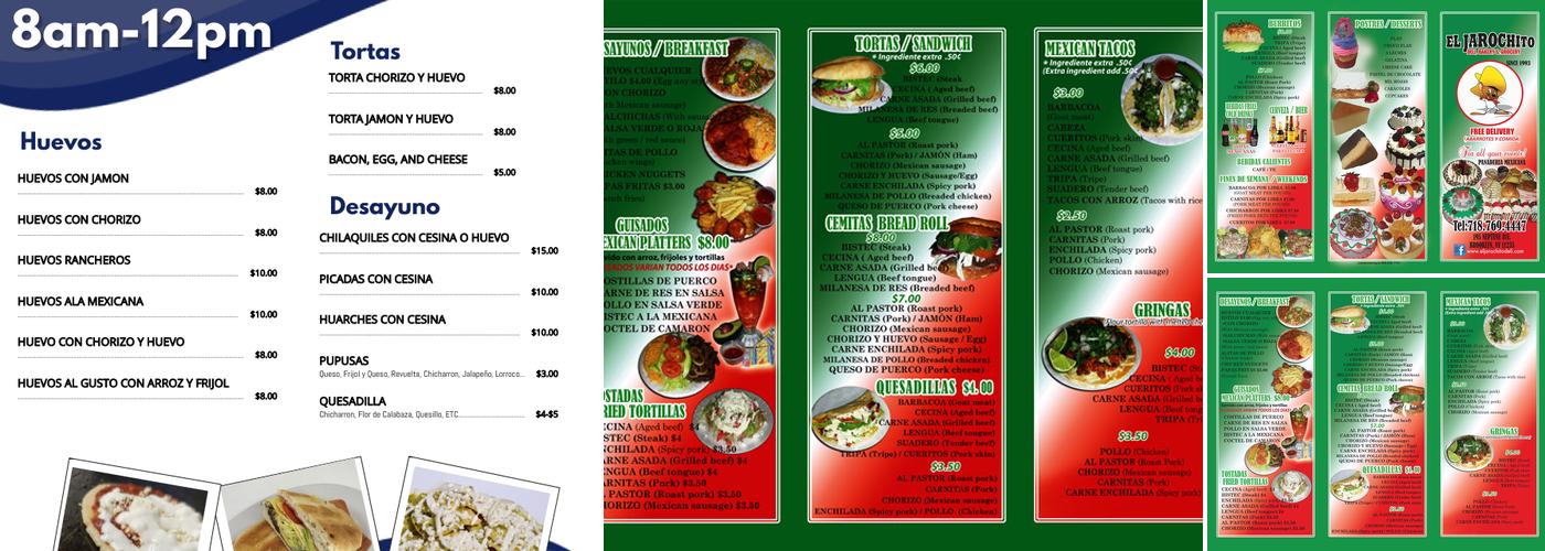 El Jarochito Menu