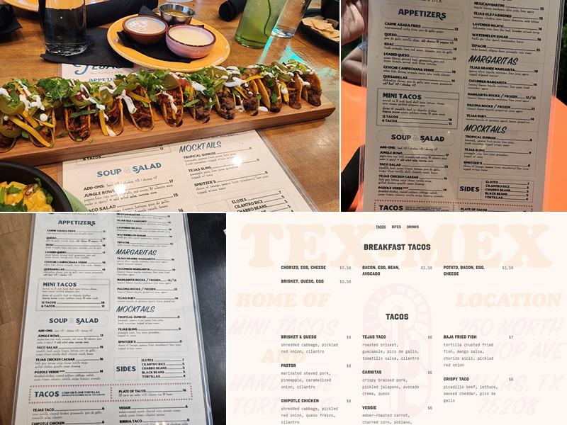 Tejas Menu