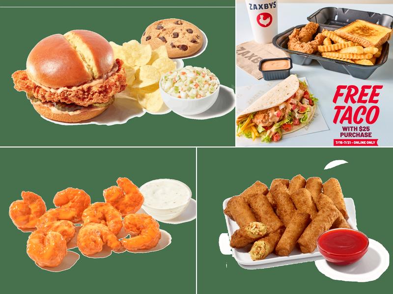 Zaxbys Chicken Fingers & Buffalo Wings
