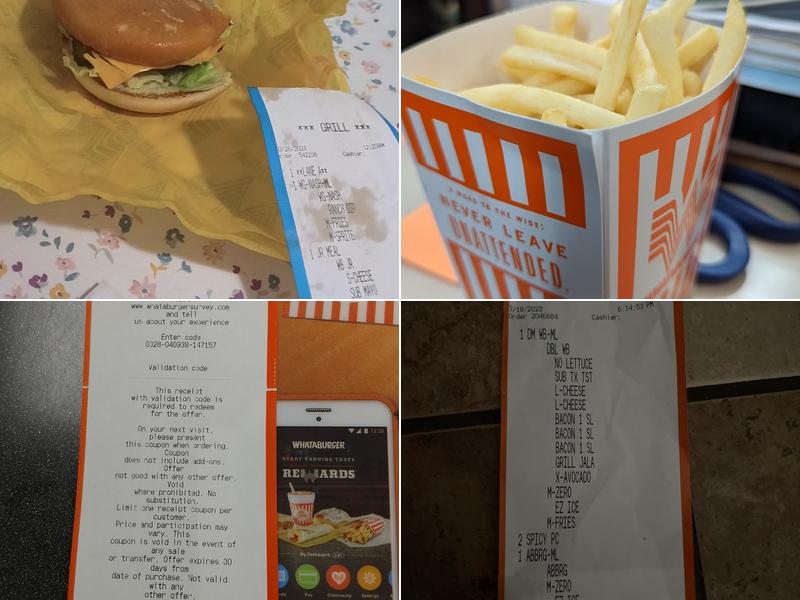 Whataburger Menu
