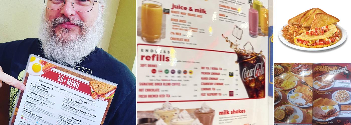 Denny's Restaurant Menu