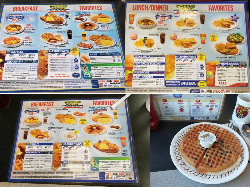 Waffle House Menu