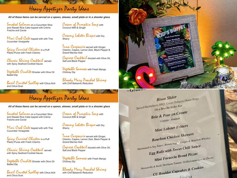 Serendipity Catering Menu