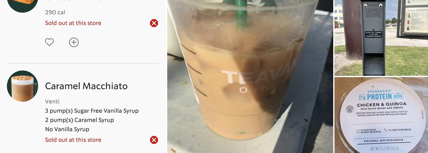 Starbucks Menu