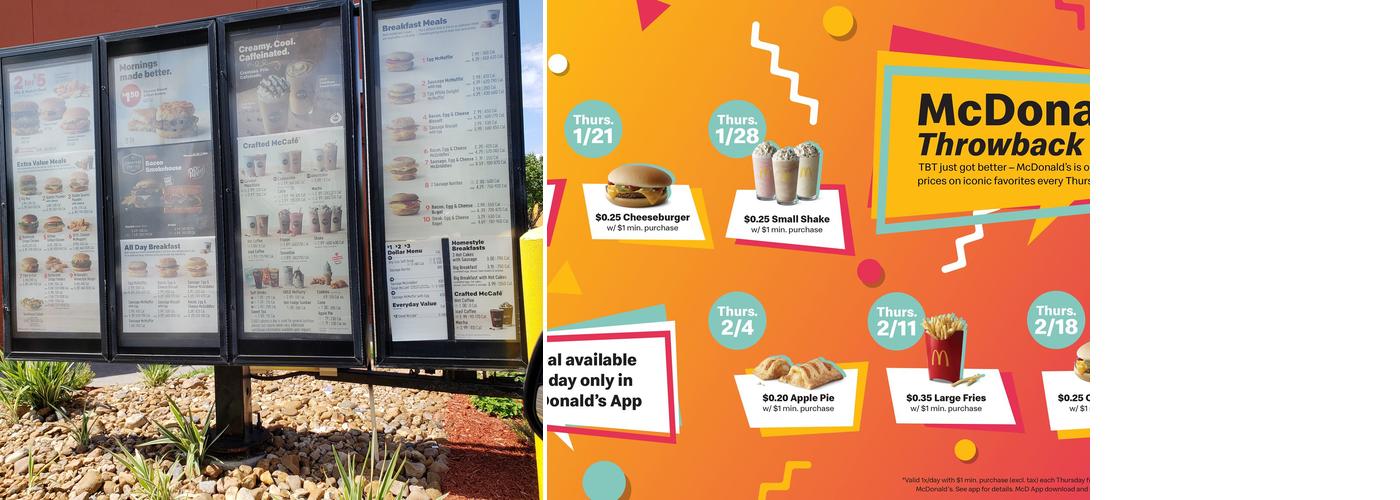 McDonald's Menu