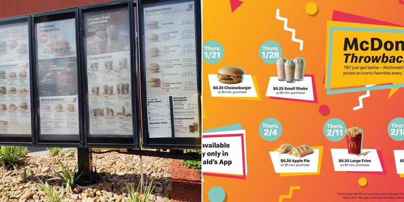 McDonald's Menu
