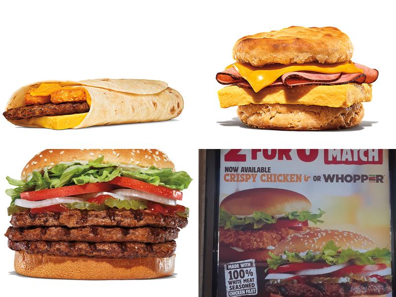 Burger King Menu