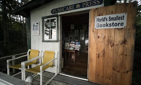 Pushcart Press - World's Smallest Bookstore Sedgwick