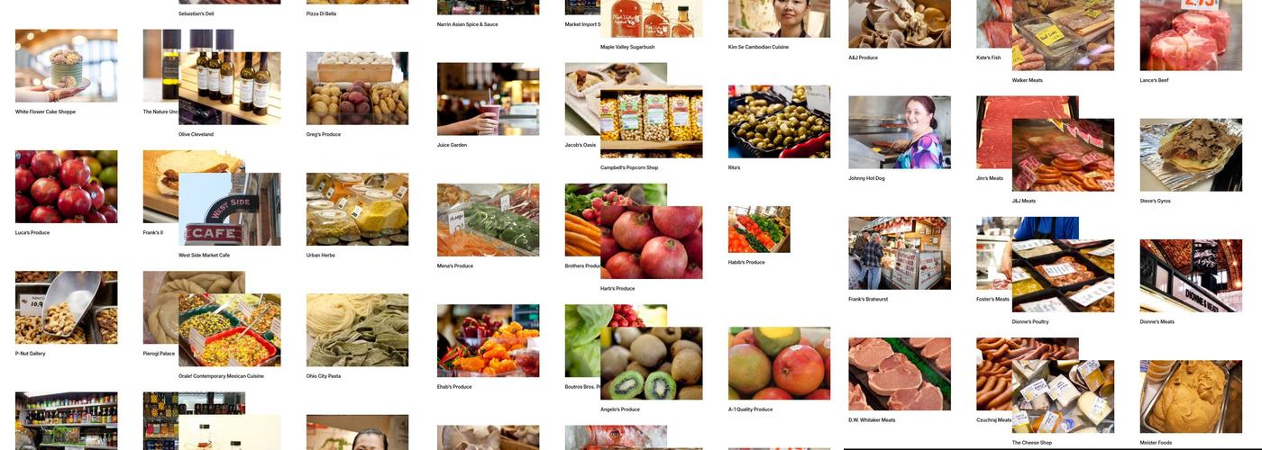 Irene's Menu