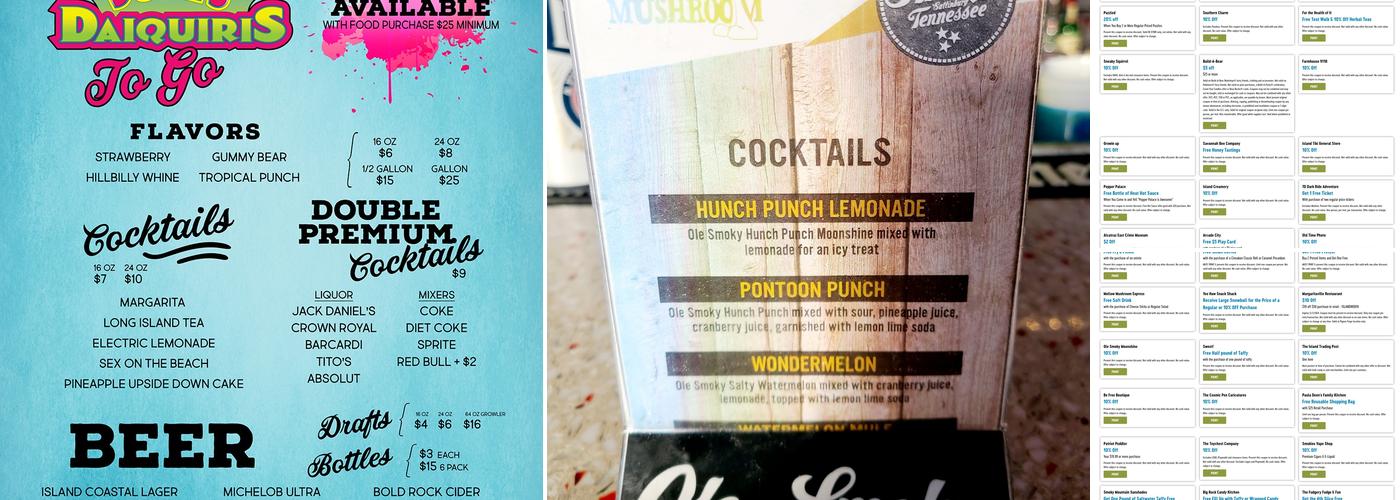 Dude's Daiquiris Menu
