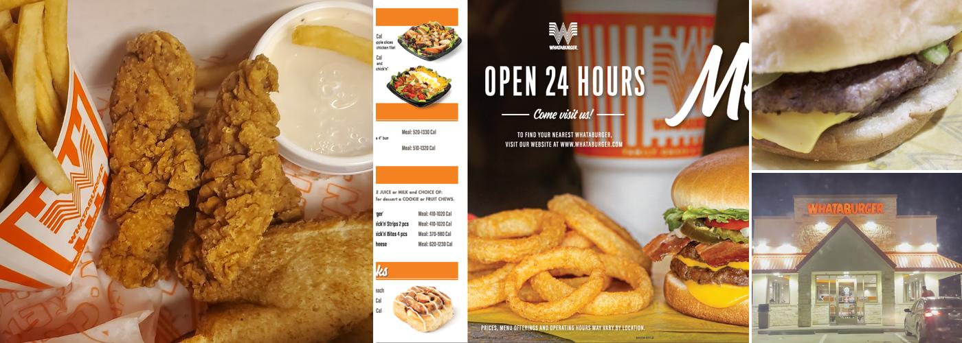 Whataburger Menu
