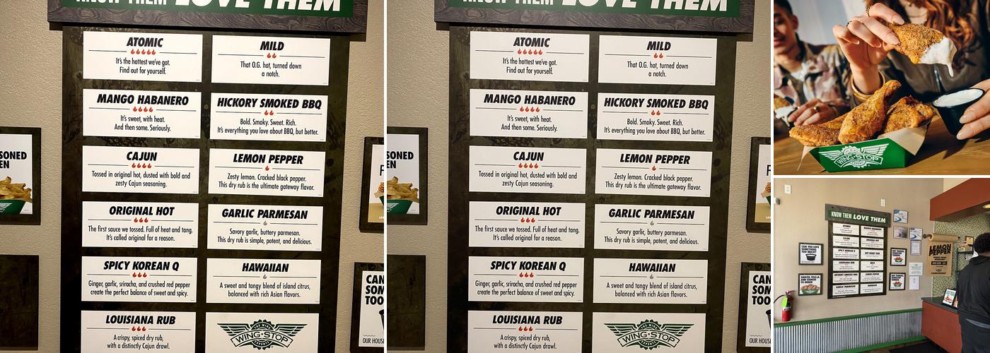 Wingstop Menu