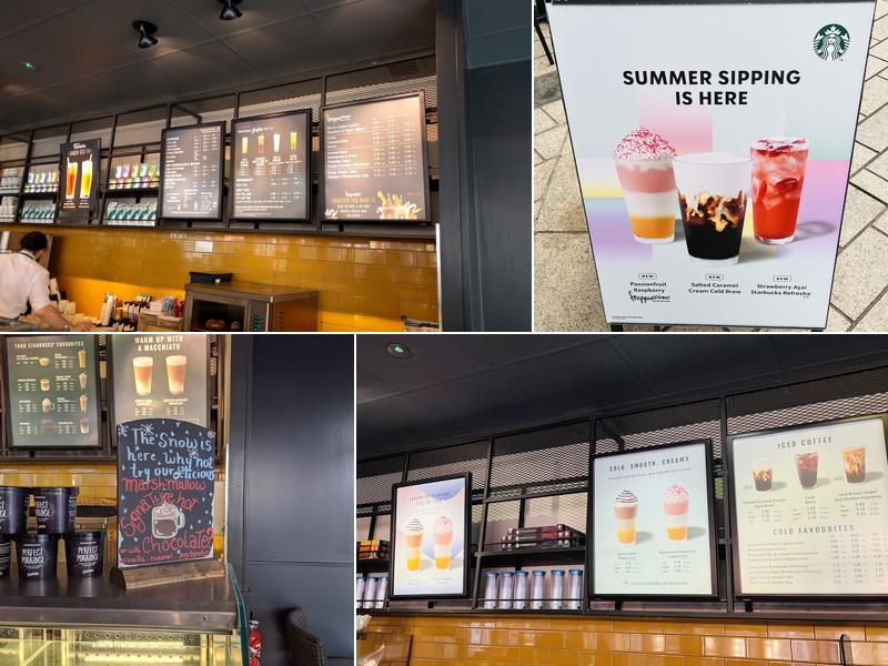 Starbucks Menu