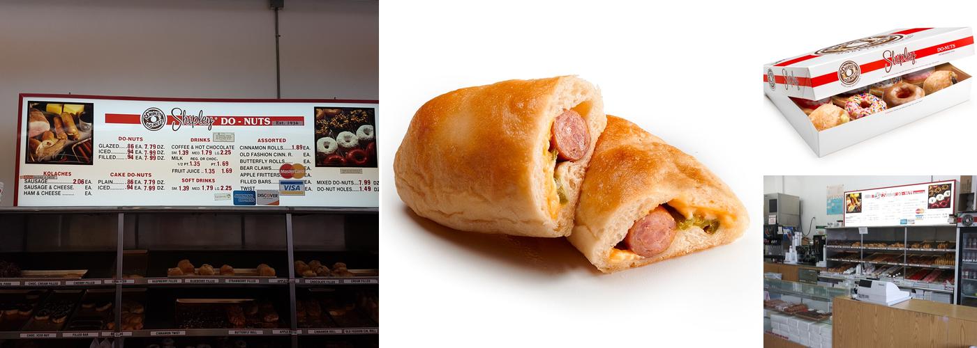 Shipley Do-Nuts Menu