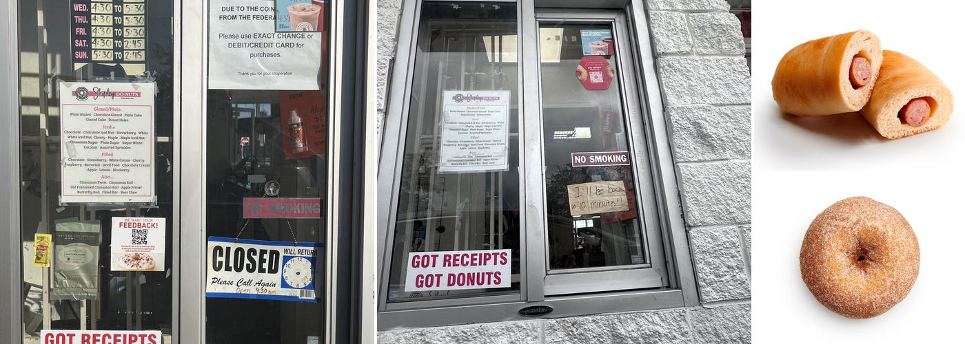 Shipley Do-Nuts Menu