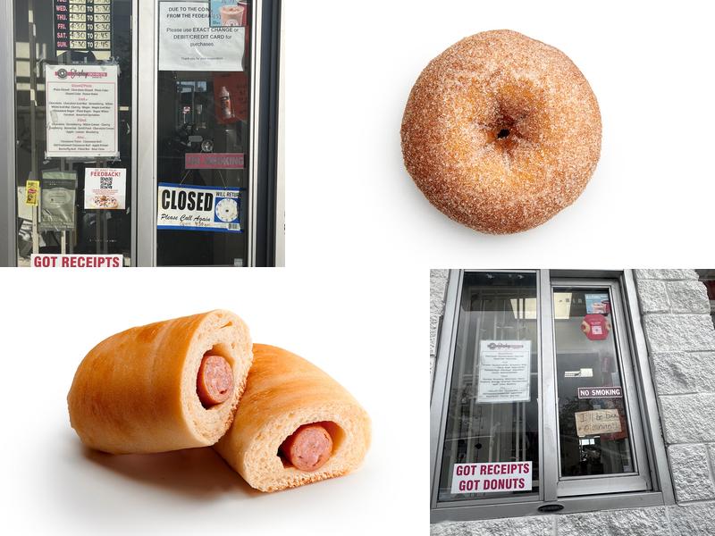 Shipley Do-Nuts Menu