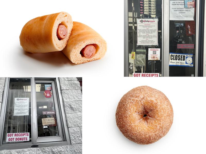Shipley Do-Nuts Menu