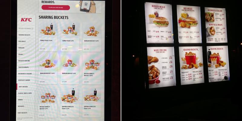 KFC Belfast - Shankill Road Menu