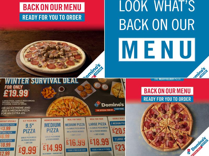Domino's Pizza - Belfast - South Menu