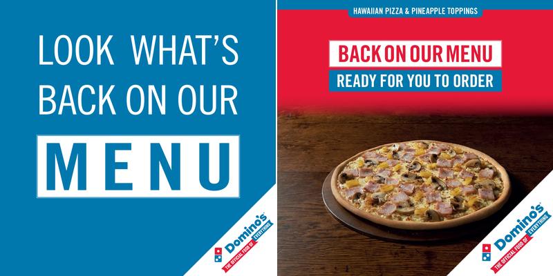 Domino's Pizza - Belfast - East Menu
