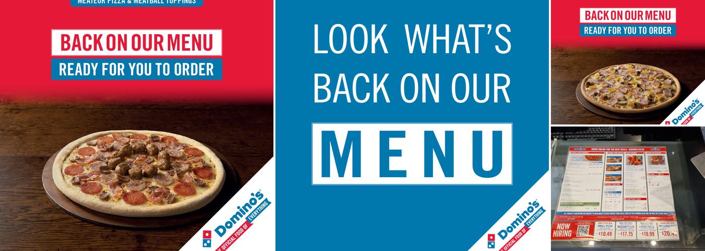 Domino's Pizza - Belfast - Saintfield Road Menu