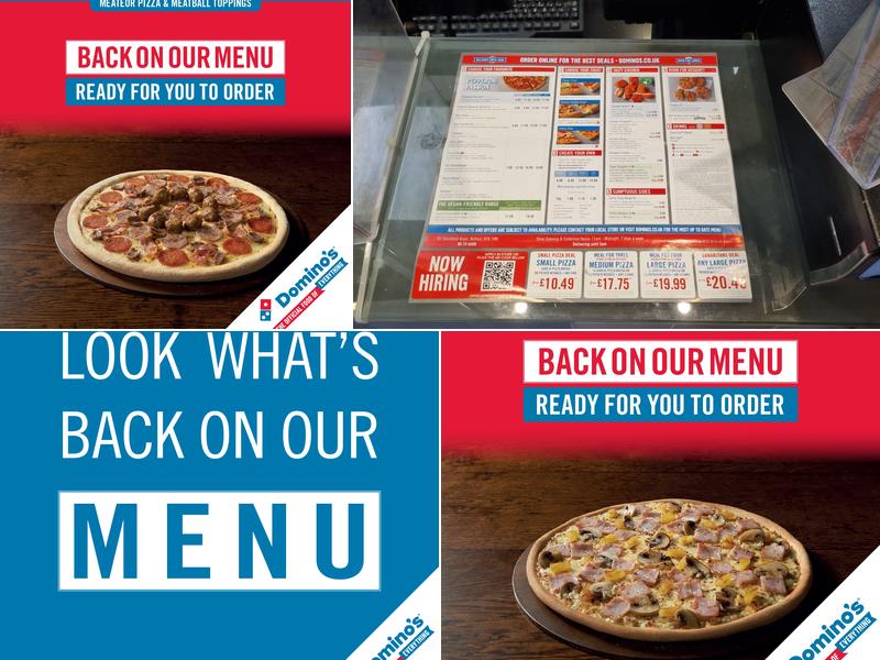 Domino's Pizza - Belfast - Saintfield Road Menu