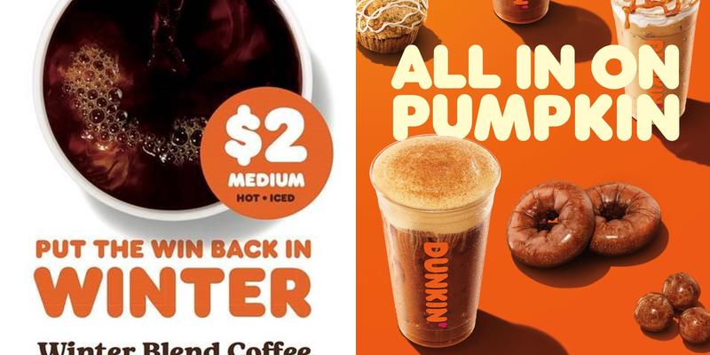 Dunkin' Menu