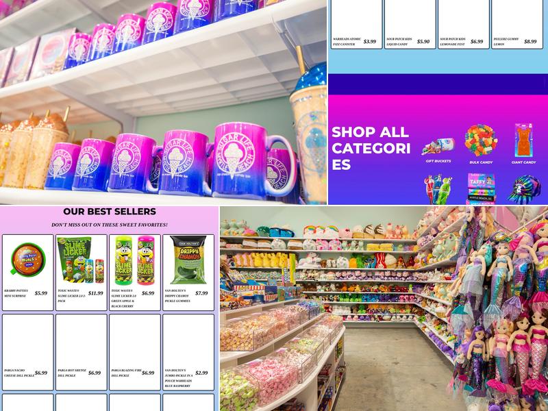 Sugar Life Ice Cream & Candy Menu