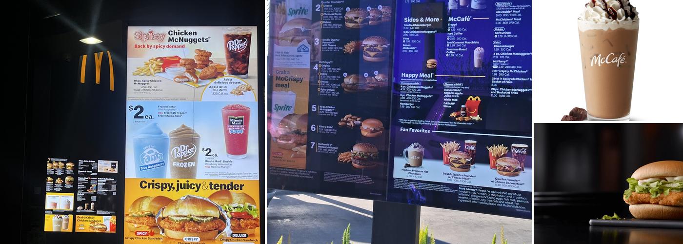 McDonald's Menu
