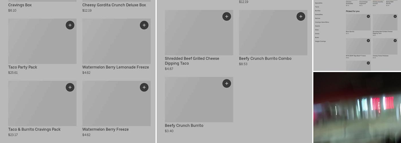 Taco Bell Menu