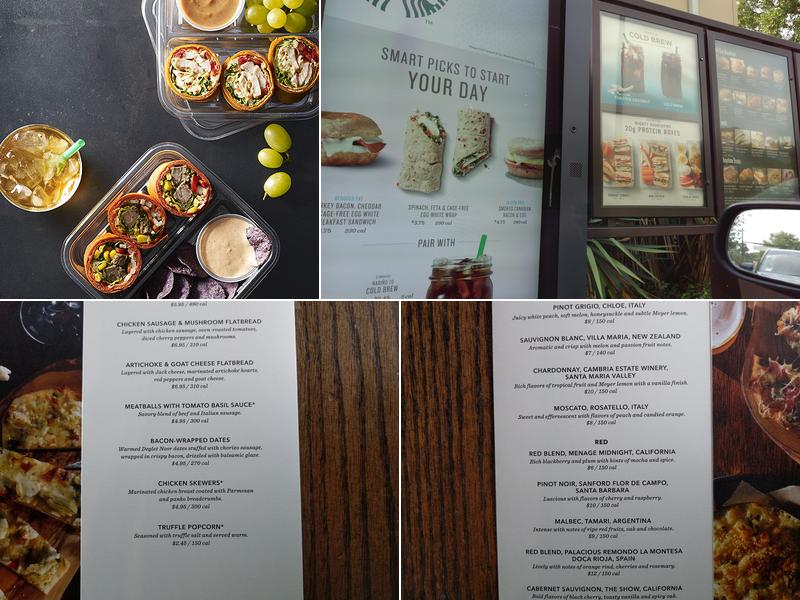 Starbucks Menu