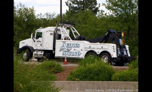 Keith's Towing - Redding Tow Truck Company