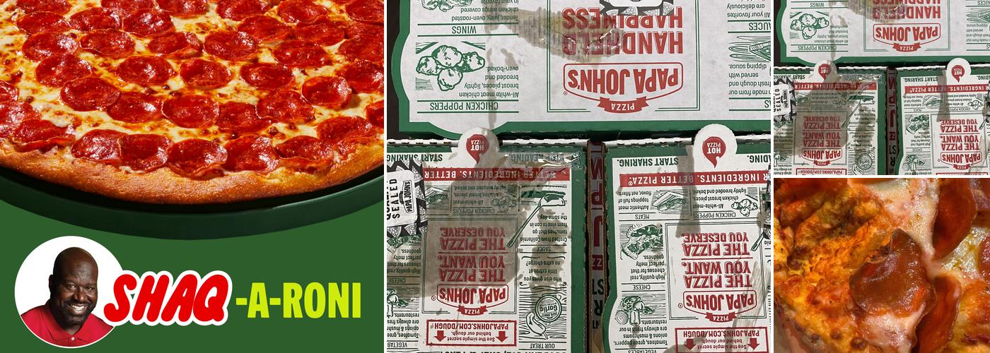 Papa Johns Pizza Menu