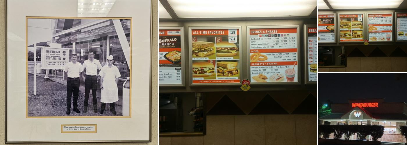 Whataburger Menu