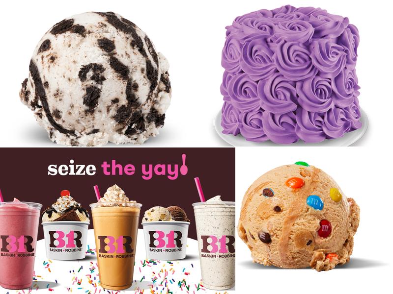 Baskin-Robbins Menu