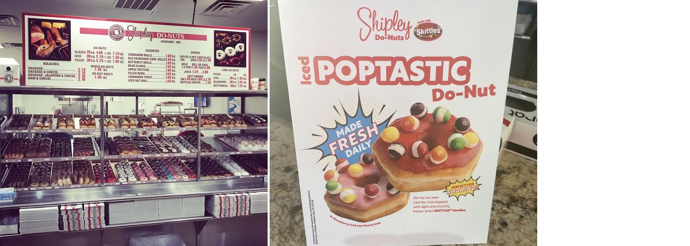 Shipley Do-Nuts Menu