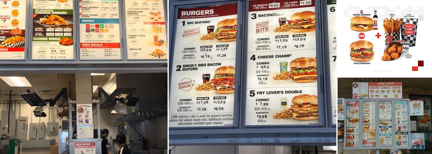Checkers Menu