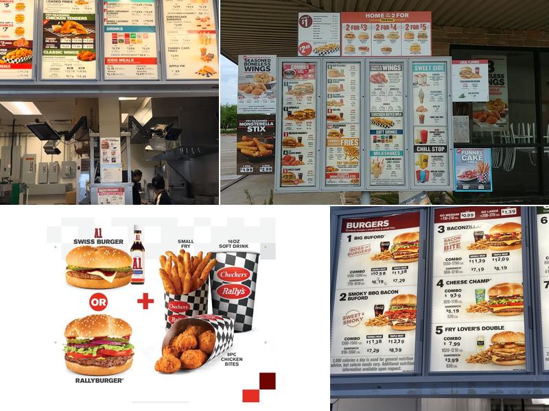 Checkers Menu
