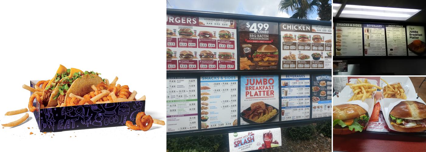 Jack in the Box Menu