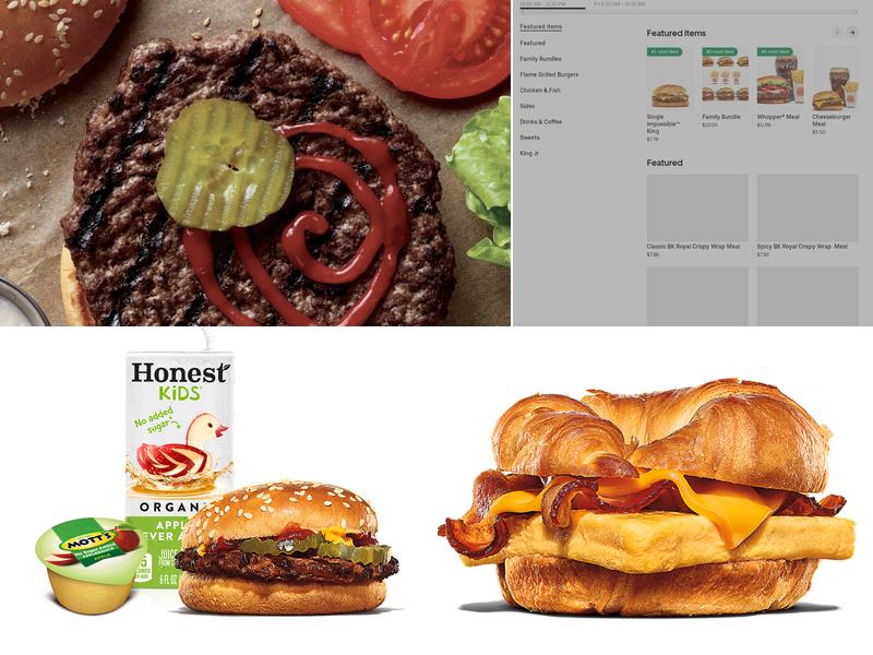 Burger King Menu