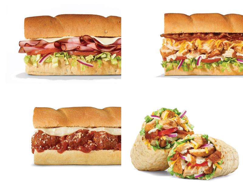 Subway Menu