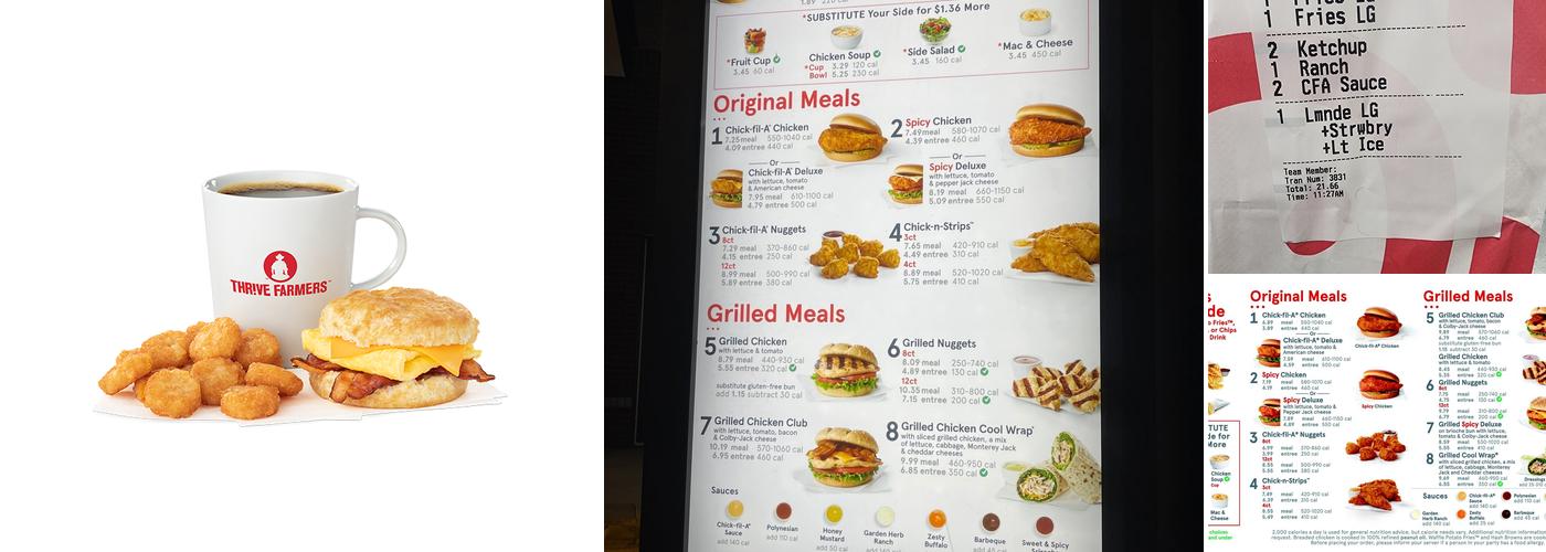 Chick-fil-A Menu