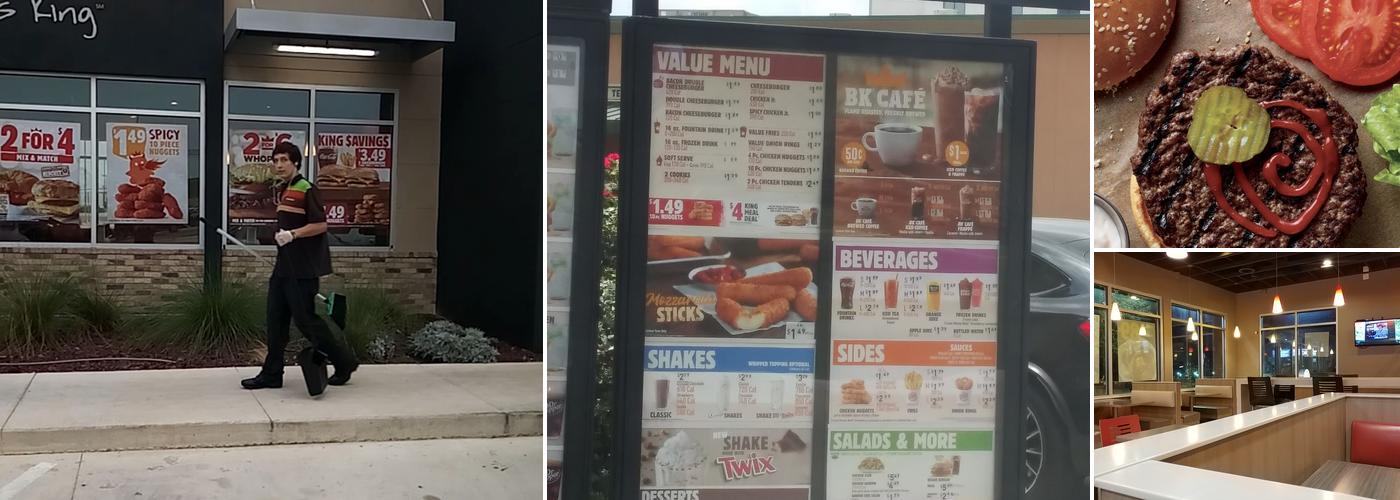 Burger King Menu