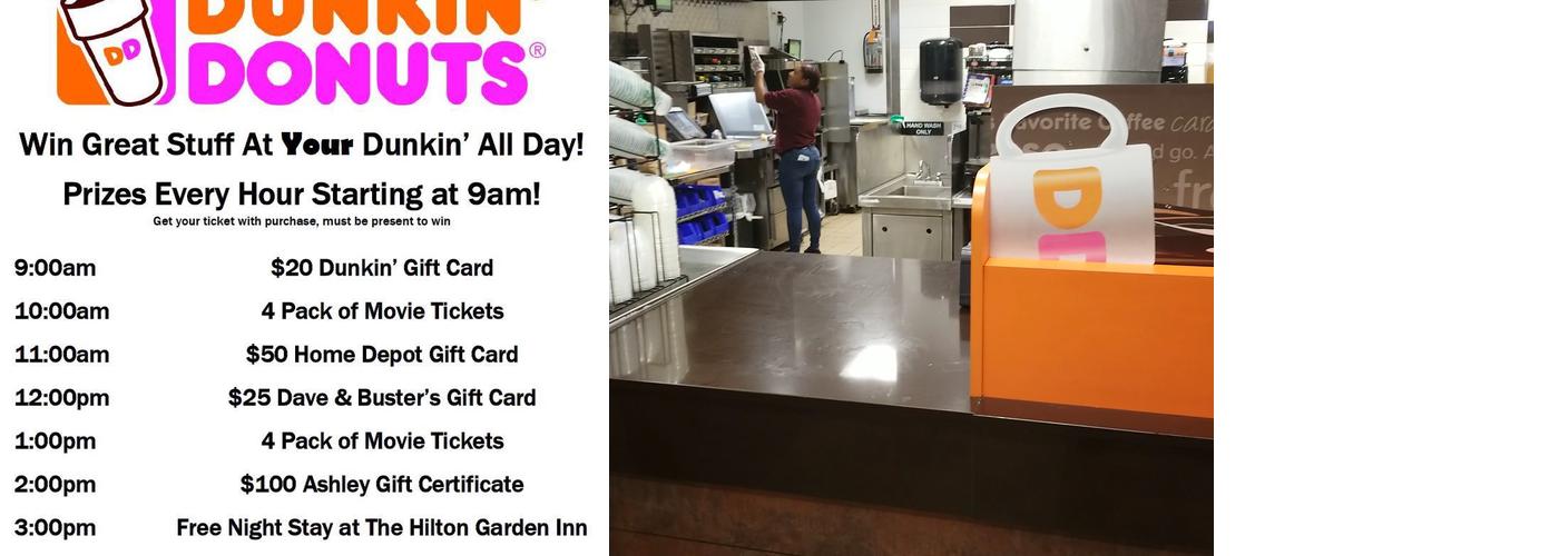 Dunkin' Menu
